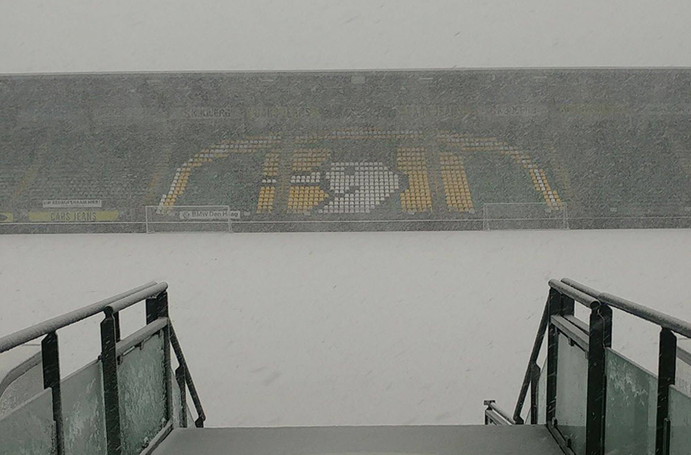 KNVB schrapt eredivisieprogramma van morgen vanwege verwachte sneeuwval