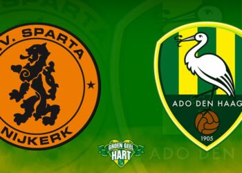 ADO bekert door na moeizame zege tegen Sparta Nijkerk