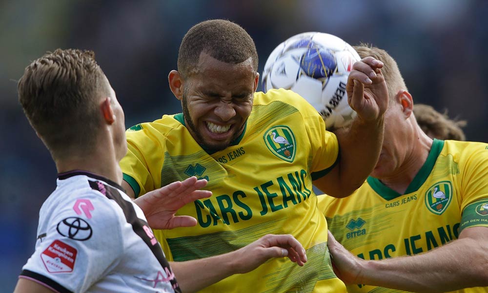 Gregor Breinburg is de balansbewaker van ADO