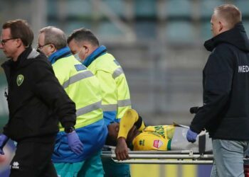 Elia enkele weken uitgeschakeld door enkelblessure