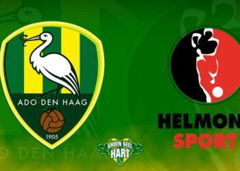 ADO haalt opgelucht adem na late zege tegen Helmond Sport