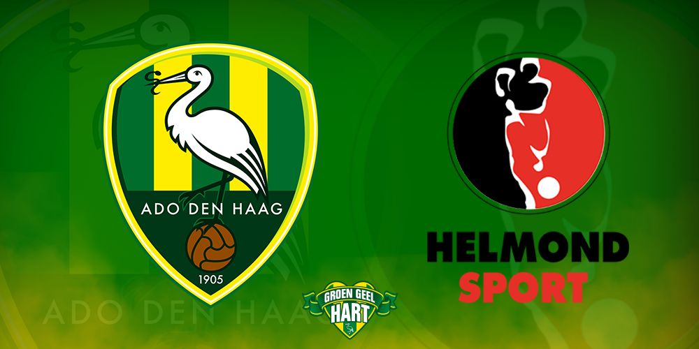 ADO haalt opgelucht adem na late zege tegen Helmond Sport