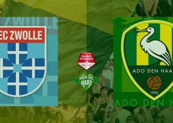 ADO boekt knappe overwinning op PEC Zwolle