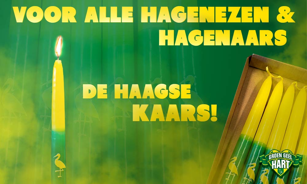 Nu verkrijgbaar: De Haagse Kaars!