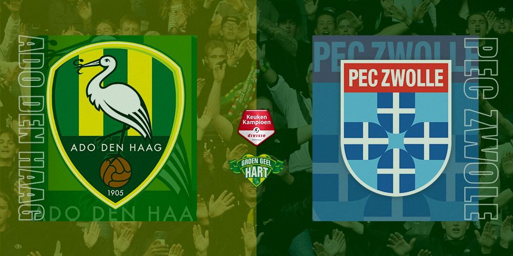 ADO wint van koploper PEC Zwolle en is al tien duels ongeslagen