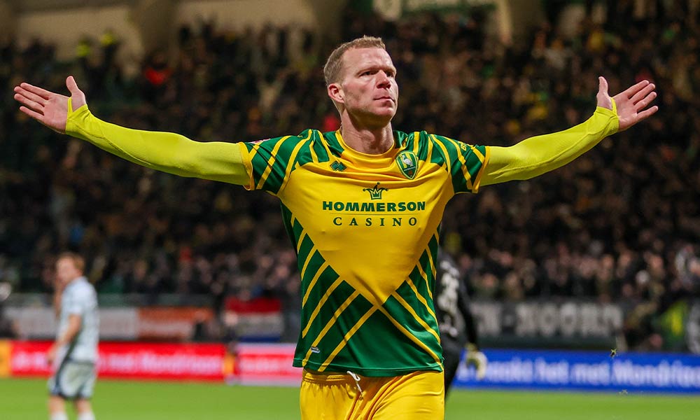 Henk Veerman topscorer van de eerste divisie