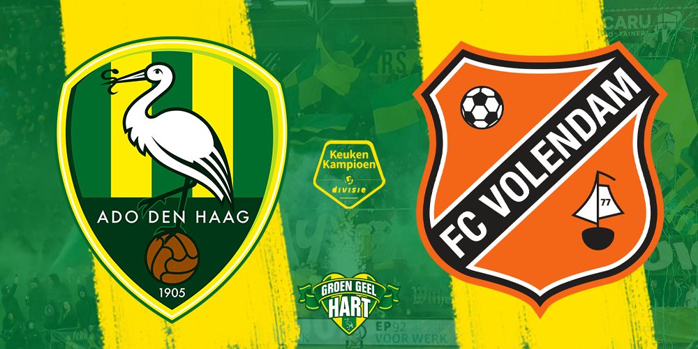 ADO boekt eerste zege van het seizoen tegen FC Volendam