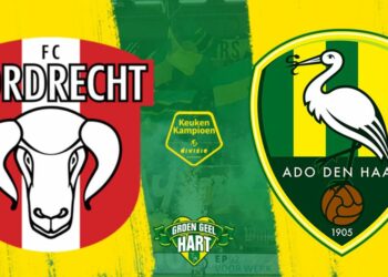 Gehavend ADO speelt gelijk op bezoek bij FC Dordrecht