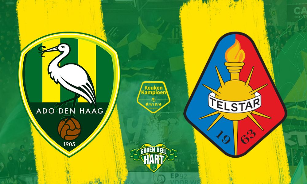 ADO speelt in matige wedstrijd gelijk tegen Telstar