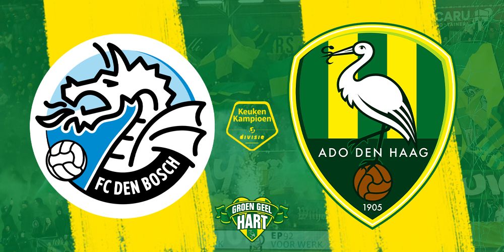 Zwak ADO verliest in Den Bosch