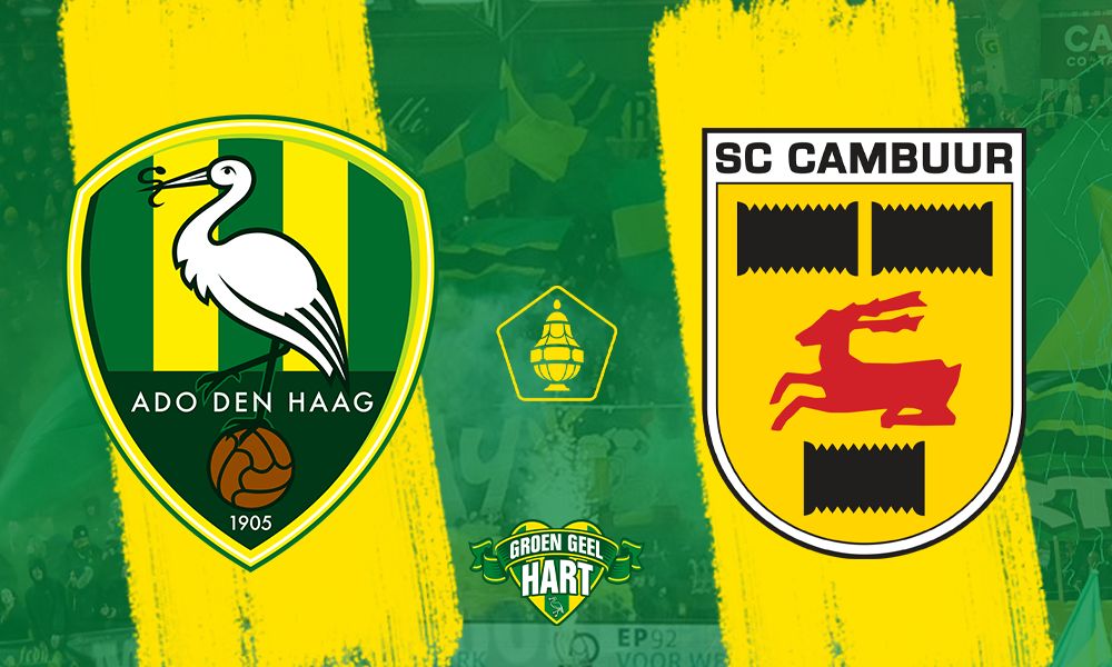 ADO op pijnlijke wijze uitgeschakeld in KNVB Beker