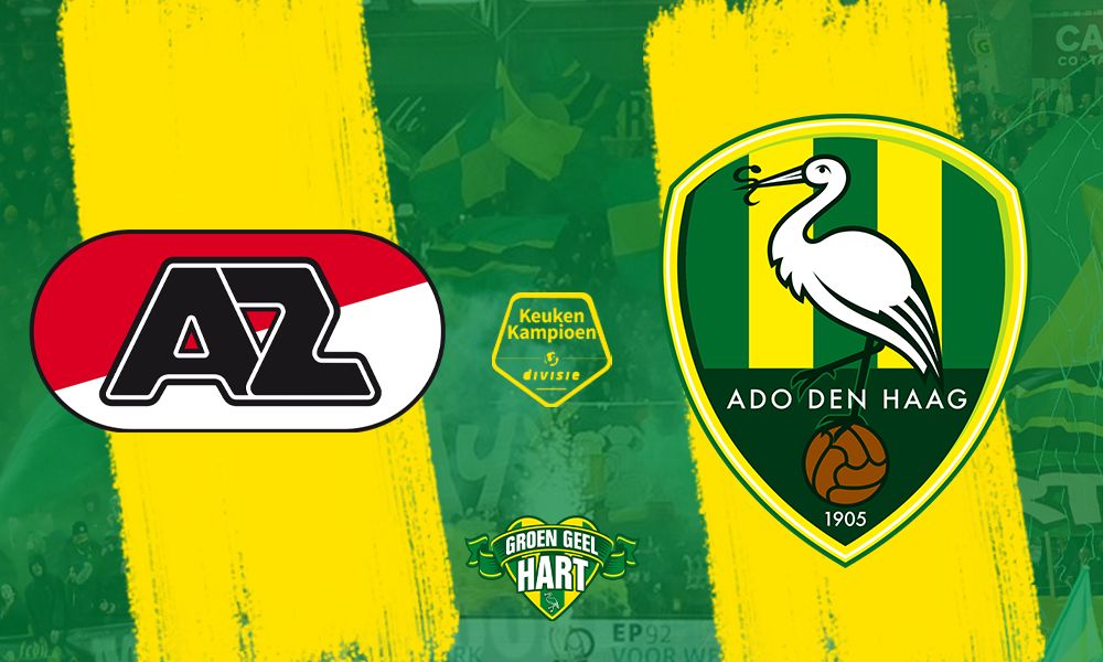 ADO geeft ruime voorsprong weg tegen Jong AZ