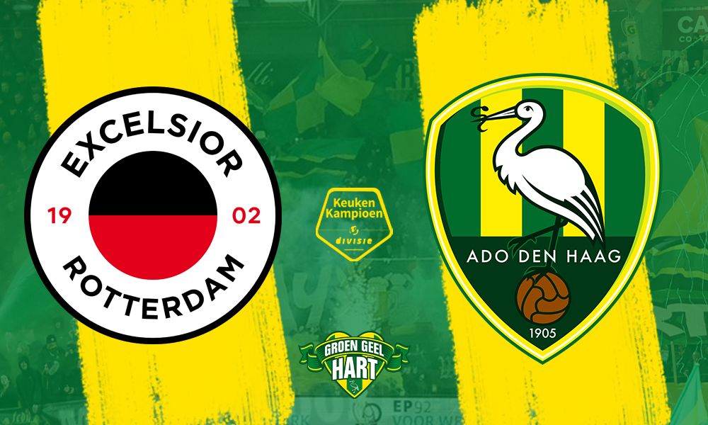 ADO verliest van Excelsior na treffer in slotfase