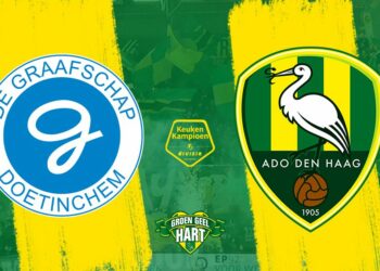 ADO wint belangrijke inhaalwedstrijd van De Graafschap