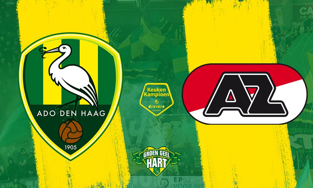 ADO heeft een totale offday tegen Jong AZ