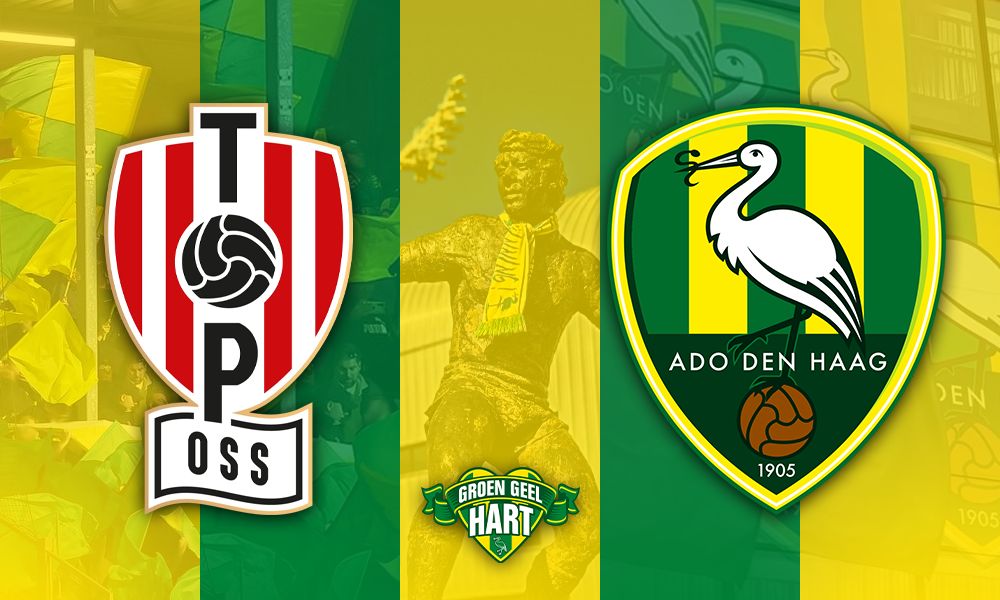 ADO Den Haag ontsnapt in blessuretijd aan blamage bij TOP Oss