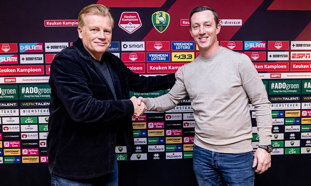 ADO stelt Cedric van der Gun aan als assistent van technisch directeur Mark Wotte