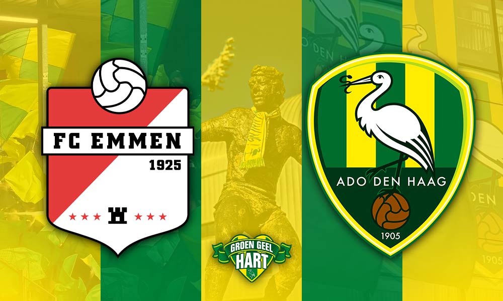 ADO Den Haag op één stap van Eredivisie na zege bij FC Emmen