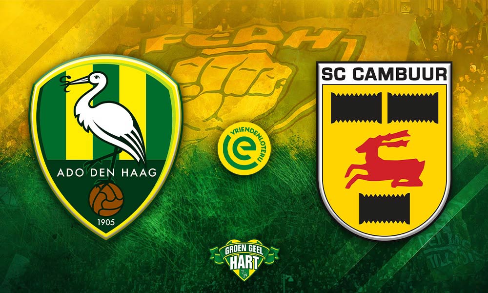 Invaller Barany bezorgt ADO Den Haag punt tegen Cambuur