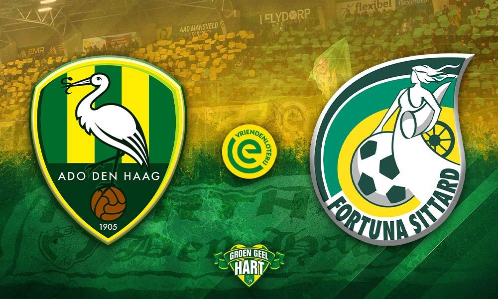 ADO Den Haag blijft zonder zege na nederlaag tegen Fortuna Sittard